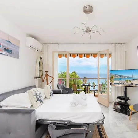 Vina Del Mare, Vue Mer, Terrasse Menton